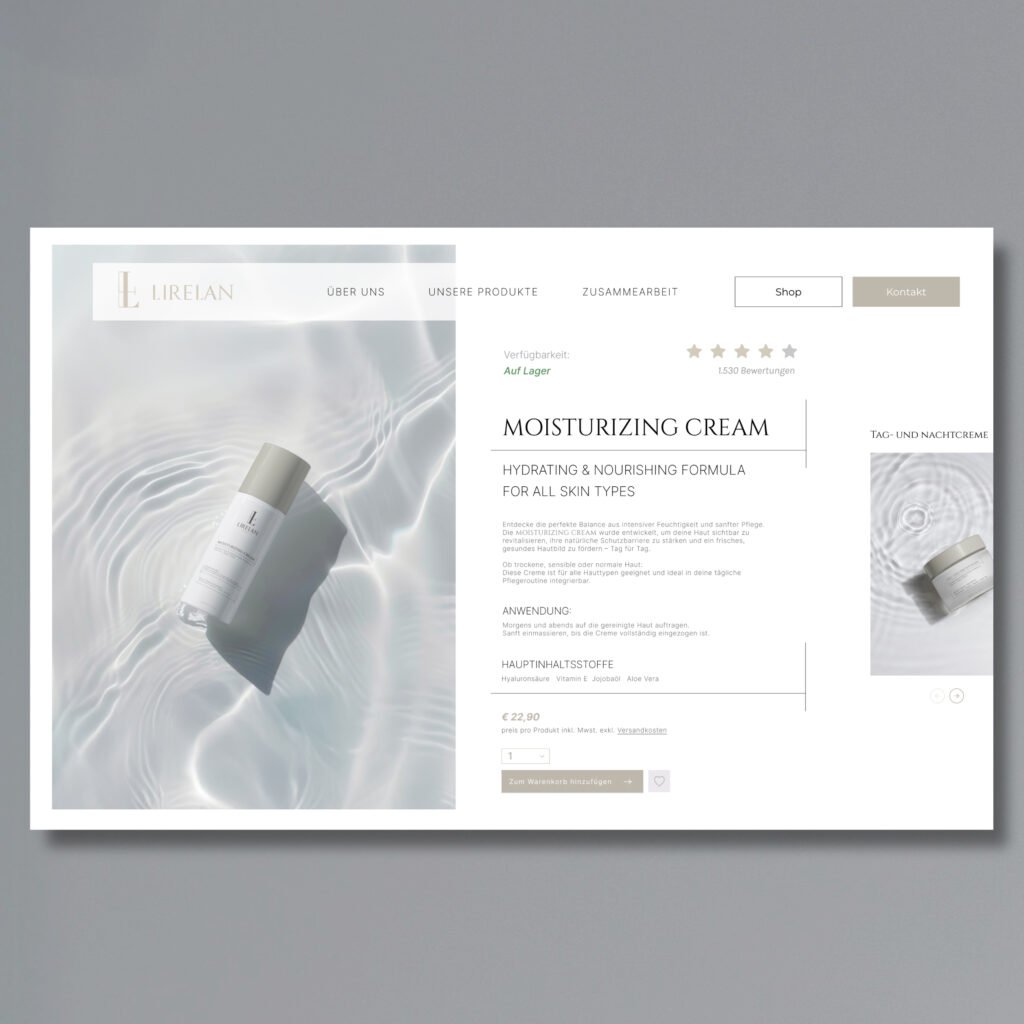 Lirelan-Website