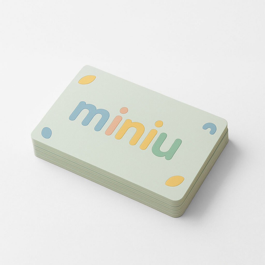 Miniu | Kiga | Kindergarten | Branding | Visitenkarte