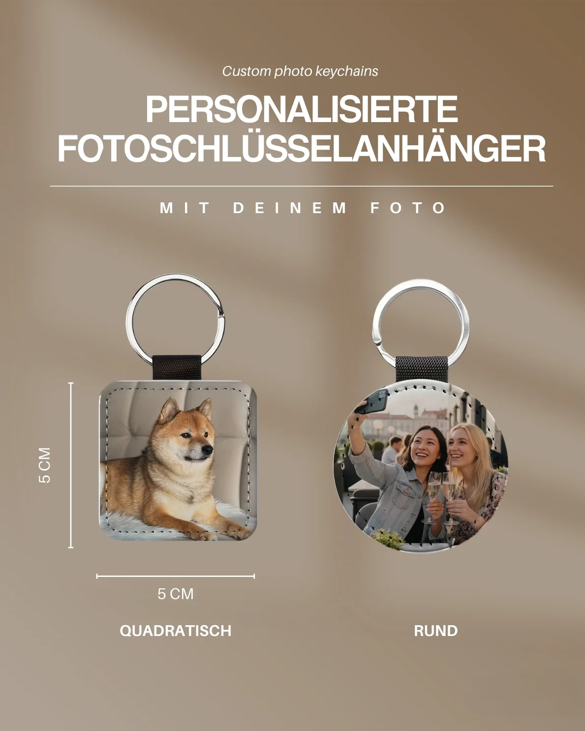 Personalisierter Schlüsselanhänger